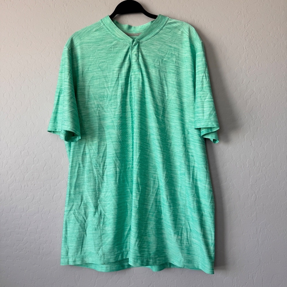 Tommy Bahama IslandZone Polo Shirt Golf‎ Casual Button XXL